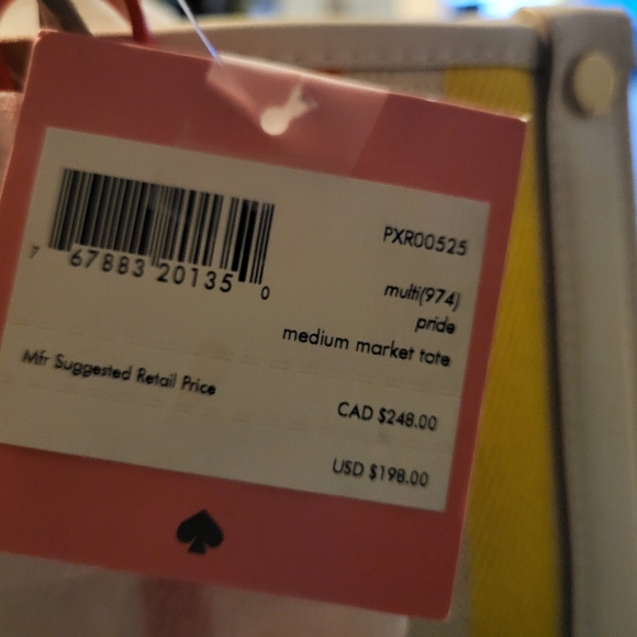 Kate Spade Vibrant Striped Tote - Picture 7 of 9